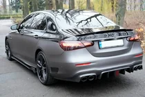 Mercedes Trieda E W213 2016–2023 Bočné prahy (2016-2019, Karbón) fotografia 3