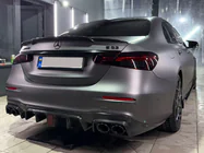 Mercedes Trieda E W213 2016–2023 Bočné prahy (2016-2019, Karbón) fotografia 23