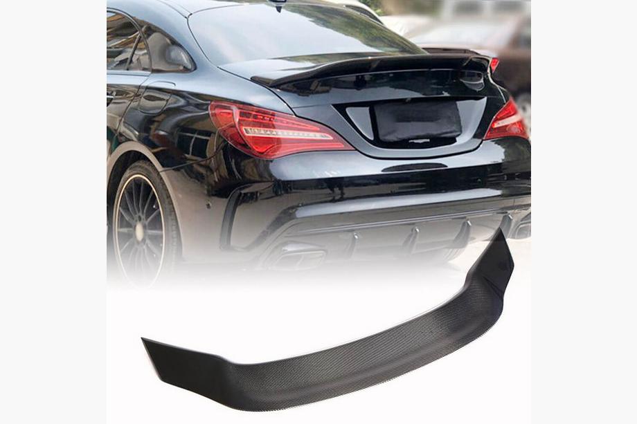 Mercedes CLA C117 2013–2019 Spojler V4 (SD, karbón) Image