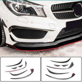 Karbonové lišty predného nárazníka (pre CLA45 AMG SD 2013-2016) fotografia 1