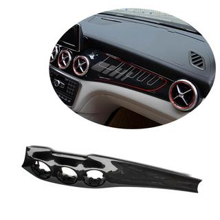 Kryt stredovej konzoly (2013-2016, karbón) Mercedes CLA C117 2013–2019 fotografia 1