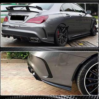 Karbónové lišty zadného nárazníka V3 (pre AMG-Line / CLA45 AMG SD) fotografia 4