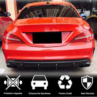 Difúzor zadného nárazníka (pre AMG-Line / CLA45 AMG 2017-2019, karbón) fotografia 2