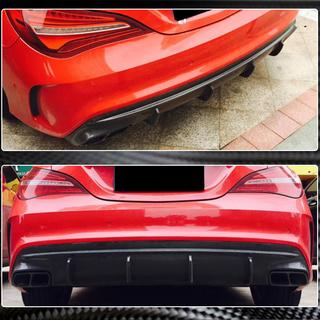Difúzor zadného nárazníka (pre AMG-Line / CLA45 AMG 2017-2019, karbón) fotografia 3