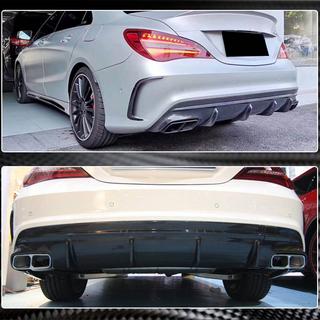 Difúzor zadného nárazníka (pre AMG-Line / CLA45 AMG 2017-2019, karbón) fotografia 4