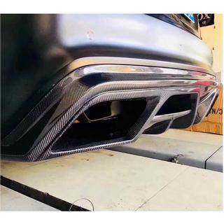 Difúzor zadného nárazníka V1 (pre AMG-Line / CLA45 AMG 2013-2016, karbón) fotografia 3