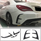 Mercedes CLA C117 2013–2019 Karbonové lišty zadného nárazníka (pre AMG-Line / CLA45 AMG SD 2013-2016) fotografia 1