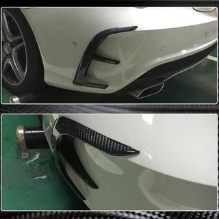 Karbonové lišty zadného nárazníka (pre AMG-Line / CLA45 AMG SD 2013-2016) fotografia 4