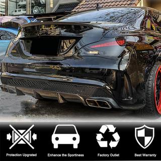 Difúzor zadného nárazníka V2 (pre AMG-Line / CLA45 AMG 2013-2016, karbón) fotografia 4
