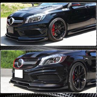 Karbonový predný lip nárazníka Lip V2 (pre AMG-Line / A45 AMG HB 2013-2015) fotografia 3