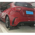 Mercedes A-class W176 2012–2018 Karbonové lišty na zadný nárazník (pre A45 AMG HB 2013-2015) fotografia 2
