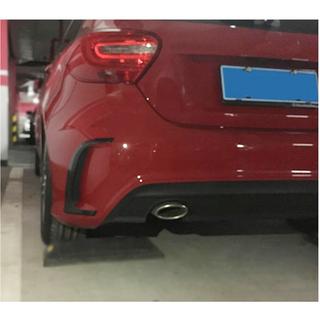 Karbonové lišty na zadný nárazník (pre A45 AMG HB 2013-2015) Mercedes A-class W176 2012–2018 fotografia 3
