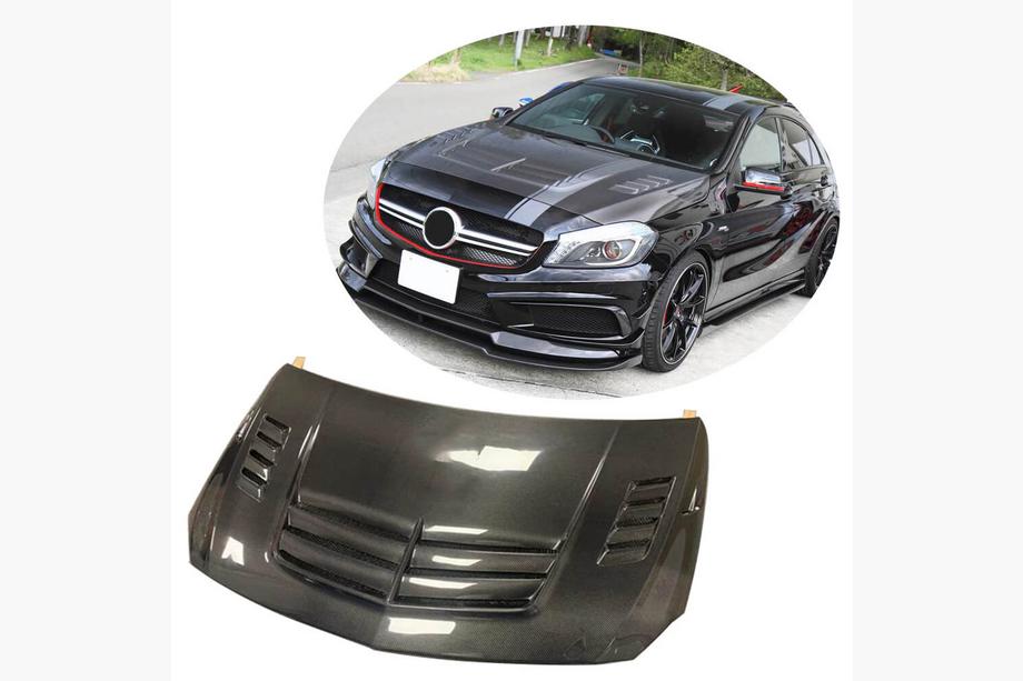 Mercedes A-class W176 2012–2018 Kapota (karbón) Image