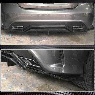 Kryty zadného nárazníka Flap (pre AMG-Line / A45 AMG HB, karbón) Mercedes A-class W176 2012–2018 fotografia 4