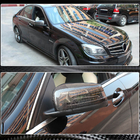 Mercedes A-class W176 2012–2018 Kryty zrkadiel (karbón) fotografia 4