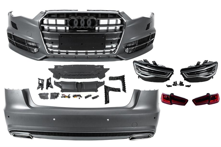 Audi A6 C7 2011–2017 Faceliftový kit na 2018 Base Image