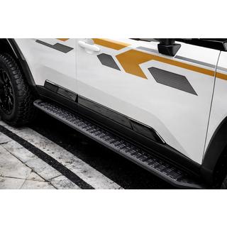 Dverové lišty (čierny lesk) fotografia 1