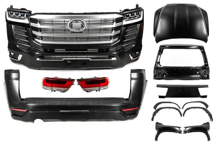 Toyota Land Cruiser 200 2007–2021 Faceliftový set pre LC 300 High-Line (štandardná sada) Fotografia 2