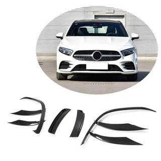 Lišty na predný nárazník (pre AMG-Line SD 2018-2021, karbón) fotografia 1