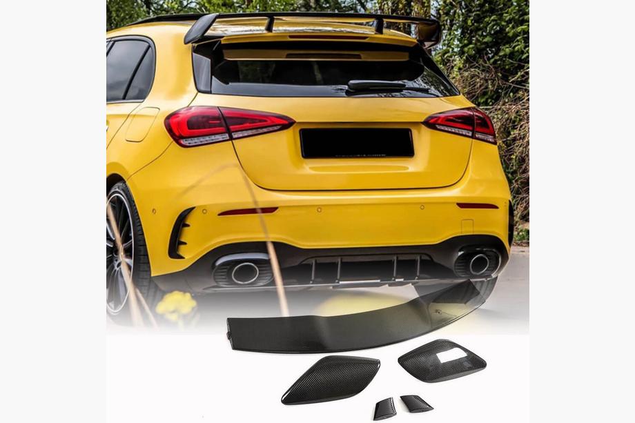 Mercedes A-class W177 2018– Spojler V3 (pre HB, karbón) Image
