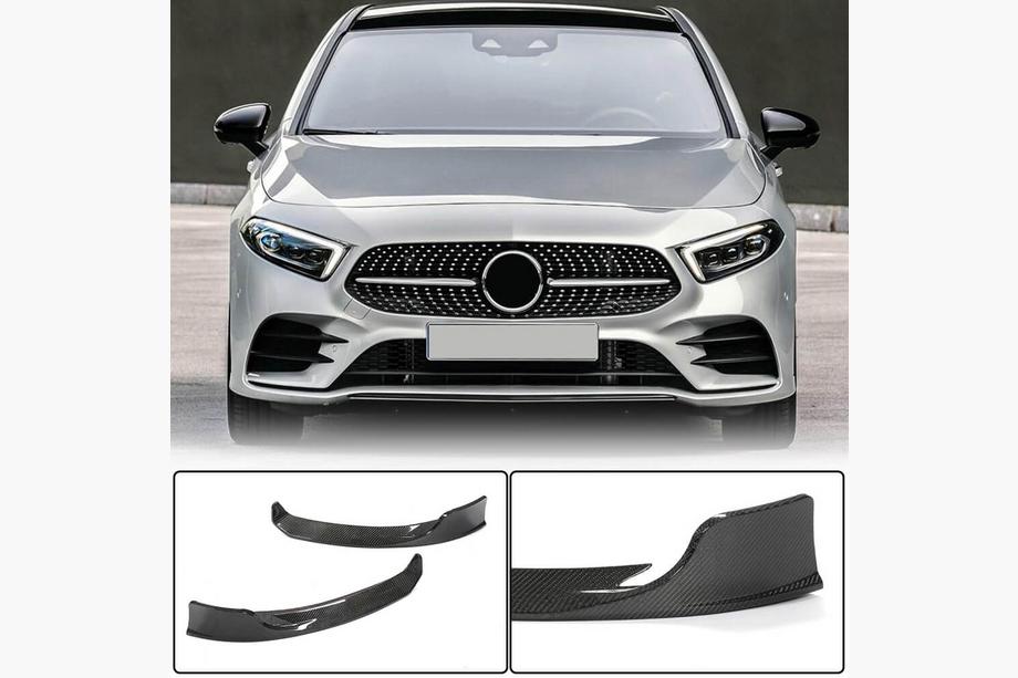Mercedes A-class W177 2018– Kryty predného nárazníka Flap (pre AMG-Line 2018-2021, karbón) Image