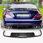 Mercedes CLS C218 2011–2018 Difúzor zadného nárazníka (pre Base/CLS63 AMG 2015-2018, karbón) fotografia 1