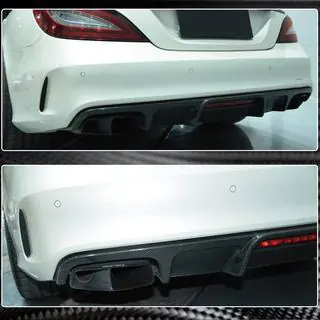 Difúzor zadného nárazníka (pre Base/CLS63 AMG 2015-2018, karbón) fotografia 3