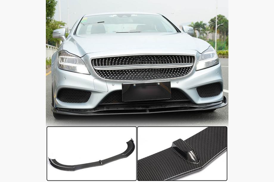 Mercedes CLS C218 2011–2018 Lip lišta predného nárazníka (pre Base SD 2015-2018, karbón) Image