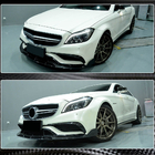 Mercedes CLS C218 2011–2018 Lem predného nárazníka Lip V1 (pre CLS63 AMG SD 2015-2018, karbón) fotografia 5