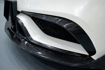 Mercedes CLS C218 2011–2018 Predný nárazníkový lip spojler (pre CLS63 AMG SD 2015-2018, karbón) fotografia 1