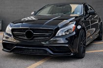 Mercedes CLS C218 2011–2018 Predný nárazníkový lip spojler (pre CLS63 AMG SD 2015-2018, karbón) fotografia 3