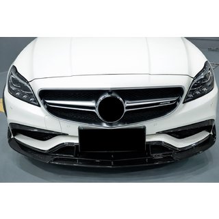 Predný nárazníkový lip spojler (pre CLS63 AMG SD 2015-2018, karbón) fotografia 2