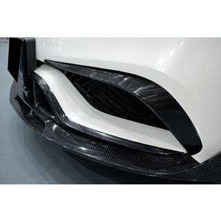 Predný nárazníkový lip spojler (pre CLS63 AMG SD 2015-2018, karbón) fotografia 1