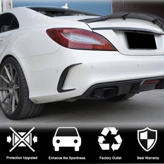 Lišty na zadný nárazník (pre Base / CLS63 AMG SD 2015-2018, karbón) fotografia 3