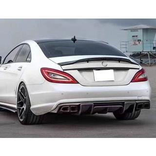 Difúzor zadného nárazníka (pre AMG-Line/CLS63 AMG 2011-2014, karbón) Mercedes CLS C218 2011–2018 fotografia 3
