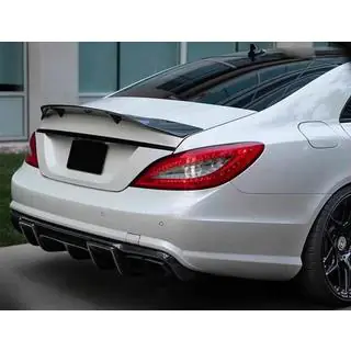 Difúzor zadného nárazníka (pre AMG-Line/CLS63 AMG 2011-2014, karbón) fotografia 4