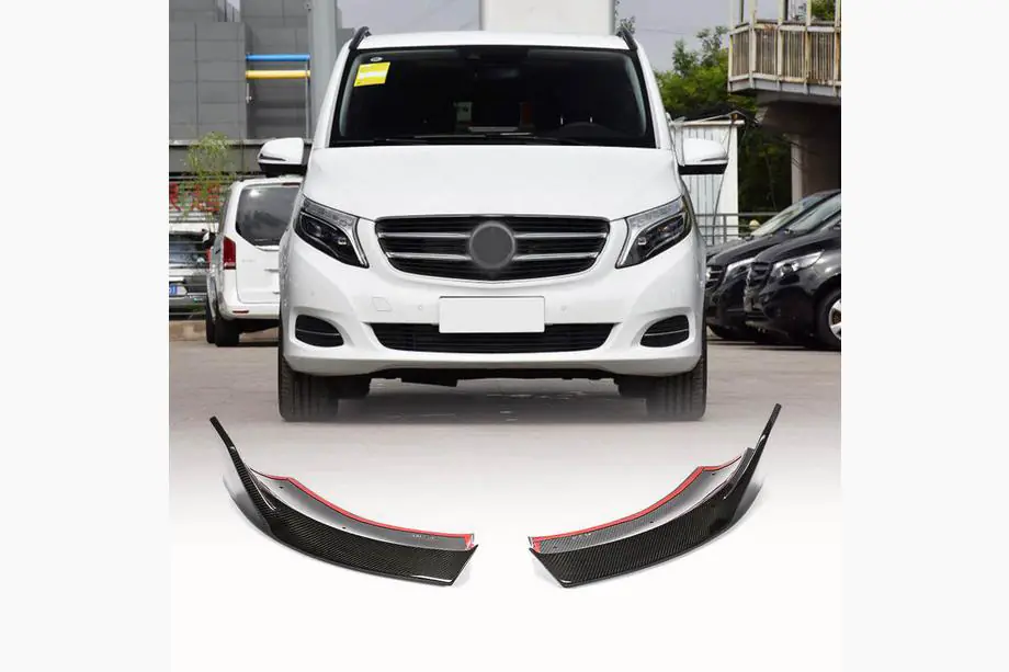 Mercedes Vito/V-trieda W447 2014– Kryty predného nárazníka Flap (pre V Class 2014-2019, karbón) Image