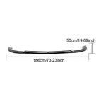 Mercedes Vito/V-trieda W447 2014– Predný lip spoiler na nárazník Lip (2014-2019, karbón) fotografia 6
