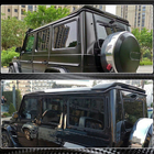 Mercedes G class W463 1990–2018 Spojler V1 (karbón) fotografia 4