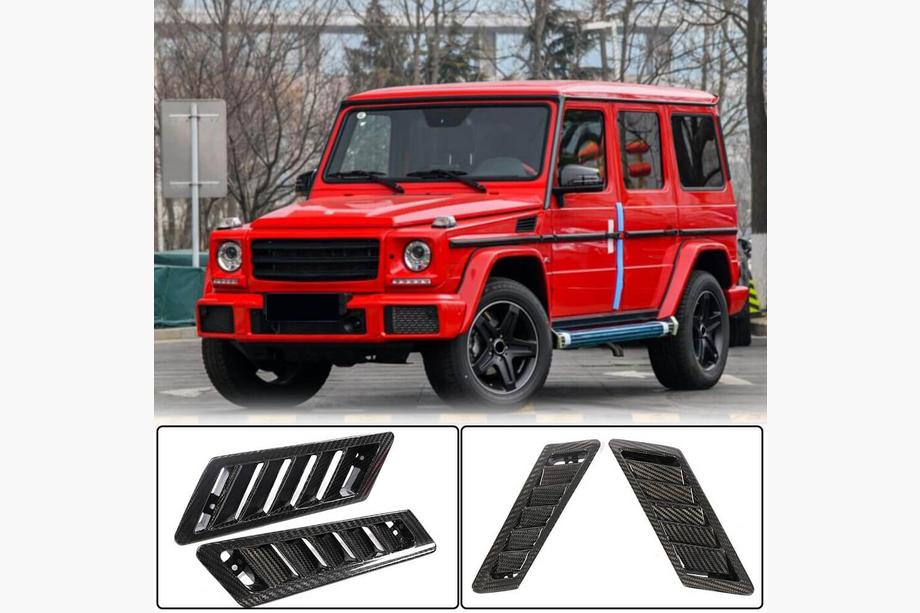 Mercedes G class W463 1990–2018 Kryty predných blatníkov (suchý karbón) Image