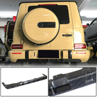 Mercedes G-Class W463 2018–2024 Difúzor zadného nárazníka V1 (pre G63 AMG, karbón) fotografia 1