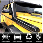 Mercedes G class W463 1990–2018 Šnorchl (pre 2004-2018, 2 ks, karbón) fotografia 3