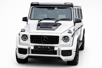 Mercedes G class W463 1990–2018 BRBS kryt kapoty (pre 2004-2018, karbón) fotografia 1