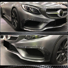 Mercedes S-class C217 Coupé 2014–2020 Karbonové kryty predného nárazníka (pre AMG-Line 2015-2018) fotografia 5