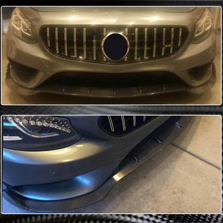 Karbonový lip V2 na predný nárazník (pre AMG-Line 2015-2018) fotografia 4