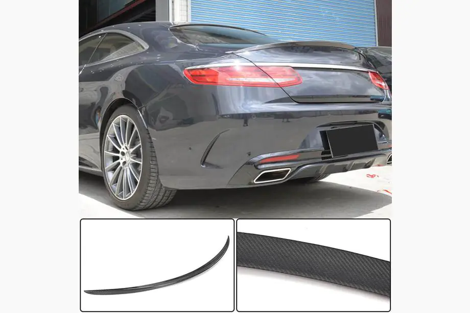 Mercedes S-class C217 Coupé 2014–2020 Spojler V1 (kupé, karbón) Image