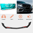 Mercedes GLE kupé C292 2015–2019 Lip spojler predného nárazníka (pre GLE63 AMG, plast) fotografia 2