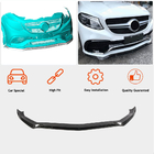 Mercedes GLE kupé C292 2015–2019 Lip spojler predného nárazníka (pre GLE63 AMG, plast) fotografia 2
