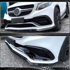 Mercedes GLE kupé C292 2015–2019 Lip spojler predného nárazníka (pre GLE63 AMG, plast) fotografia 4