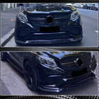 Mercedes GLE kupé C292 2015–2019 Lip spojler predného nárazníka (pre GLE63 AMG, plast) fotografia 5